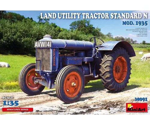 Miniart 1:35 Land Utility Traktor Standard N Mod 1935 - Detaillierter Modellbausatz des Land Utility Traktors im Maßstab 1:35 von Miniart. Ideal für Sammler und Modellbau-Enthusiasten ab 14 Jahren. Hochwertige Verarbeitung für beeindruckende Ergebnisse.