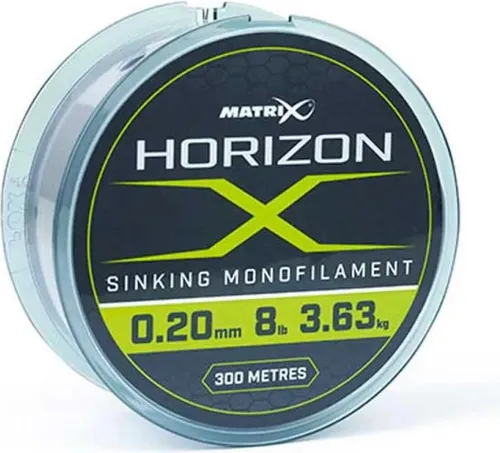 Fox Matrix Horizon X sinking Mono 300m - Angelschnur, Durchmesser/Tragkraft:0.16mm / 4lbs / 1.81kg Tragkraft
