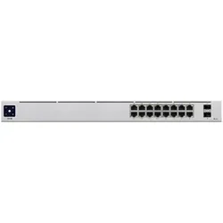 Ubiquiti UniFi USW-16-PoE 42W Switch - Netzwerk-Switch mit 16 Ports und 2 PoE-Ports, ideal für die Verwaltung von Netzwerken in Unternehmen mit hohem Leistungsbedarf.