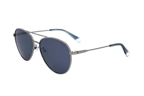 Polaroid Pld 4142/g/s/x 6LB/C3 RUTHENIUM Sunglasses Unisex Metall, Standard, 60