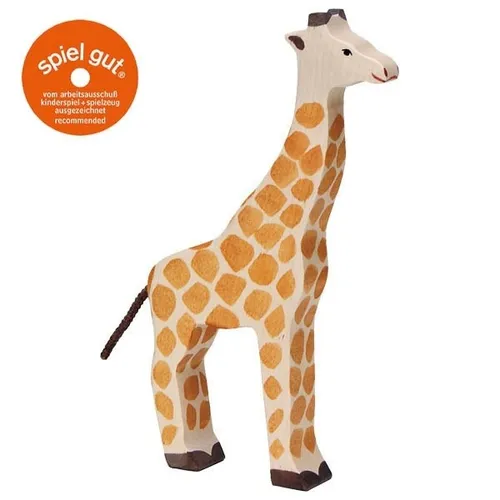 Holztiger 80154 Giraffe 23 cm Holzfiguren Serie Wildtiere