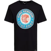 King Kerosin Herren T-Shirt Chop Shop schwarz – Retro Style