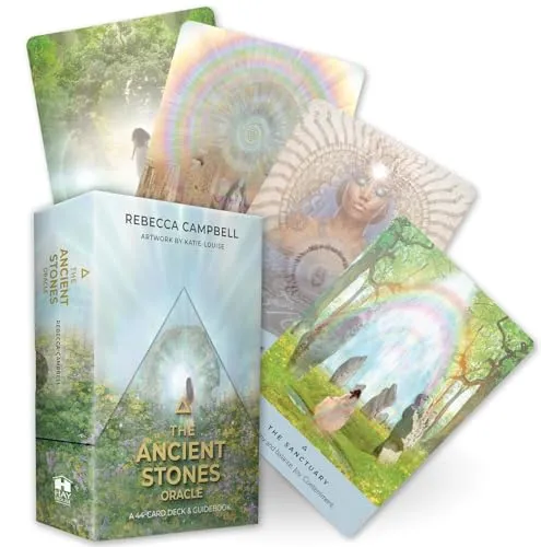 Rebecca Campbell Katie-Louise The Ancient Stones Oracle - 44-Karten-Deck - Bücher, inspirierendes Kartenset für persönliche Entwicklung mit einem begleitenden Leitfaden von Katie-Louise.