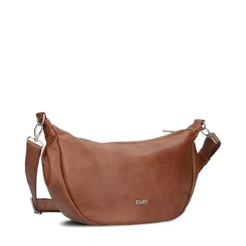 ZWEI Damen Handtasche Mademoiselle.M M70 Moon-Bag - Mode-Hüfttaschen mit vielseitigem Design: Die Moon-Bag M70 überzeugt durch ihr elegantes Halbmond-Format, ist wasserabweisend und bietet durchdachte Innenaufteilung für maximale Organisation.