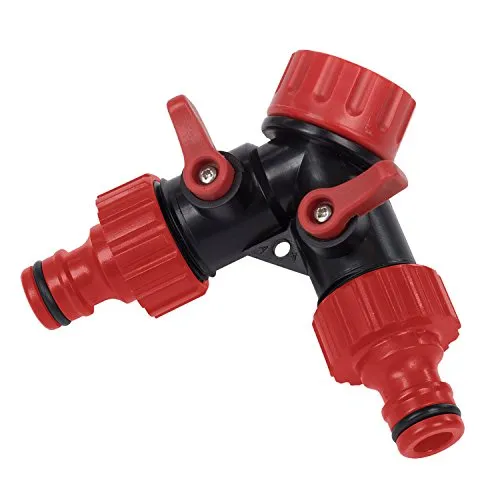 KREATOR KRTGR6024 - Conector doble para grifo 3/4