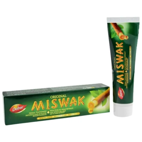 Produktbild Dabur Miswak Kräuter-Zahnpasta – 100 g