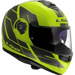 LS2 FF908 Strobe II Code Klapphelm in gelb von LS2