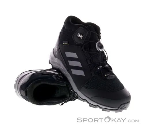 adidas Kid's Terrex Mid GTX (36.5) - Robuste Wanderschuhe für Kinder - Wanderschuhe aus atmungsaktivem, wasserdichtem Material mit GORE-TEX-Technologie für optimalen Schutz und Komfort beim Spielen und Erkunden in der Natur.