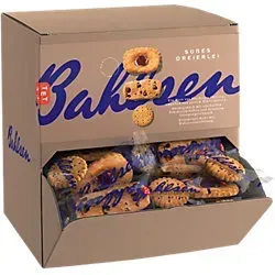 Bahlsen Süßes Dreierlei Früchte Gebäckmischung 150 Stück - Leckere Gebäckmischung mit drei Geschmacksrichtungen: Orange, Kakao und Schokolade. Ideal für jeden Anlass und perfekt portioniert für den Genuss!