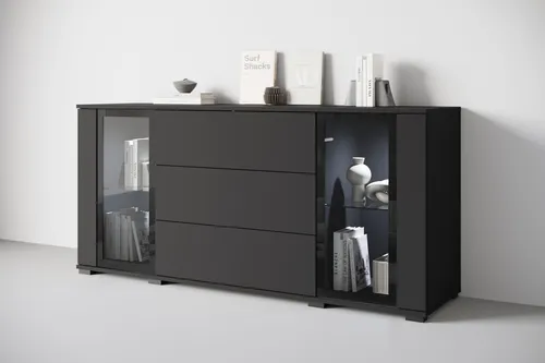 INOSIGN Sideboard 150 cm in schwarz von Home Affaire