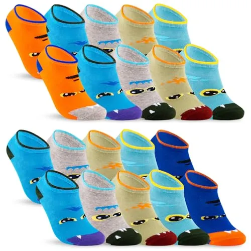 Paar Kinder Sneaker Socken Jungen & Mädchen Baumwolle Kindersocken 56511 (31-34) 10
