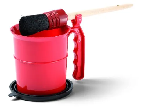 40510, Farbbecher m.Pinselhalter mit Deckel, OHNE PINSEL von Schuller Eh'klar
