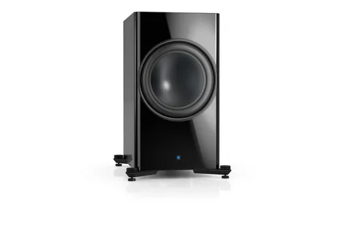 Nubert Zeo 8w Subwoofer - Hifi-Lautsprecher mit 15 Zoll Chassis für tiefen Bass unter 20 Hz, integrierter Verstärker und Raumkalibrierung für optimales Klangerlebnis.