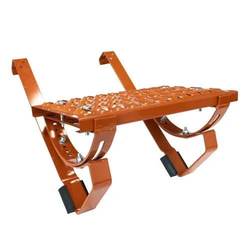 DAPRONA Laufrost Set für flache Dachziegel 40cm - Gitterroste für sichere Dachbegehung, inkl. Montagematerial und witterungsbeständigem verzinktem Stahl für hohe Langlebigkeit.