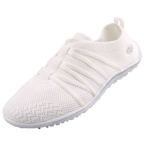 Dockers by Gerli Damen Slipper - Elegante Slip-Ons in Weiß - Slipper & Mokassins für Damen, ideal für Büro und Freizeit, mit bequemem Textil-Obermaterial für hohen Tragekomfort.