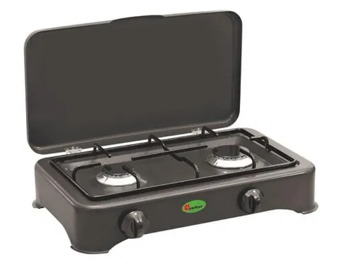 CF Parker 2-flammiger Gaskocher mit Zündsicherung