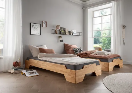 Stapelbett aus Massivholz Denver