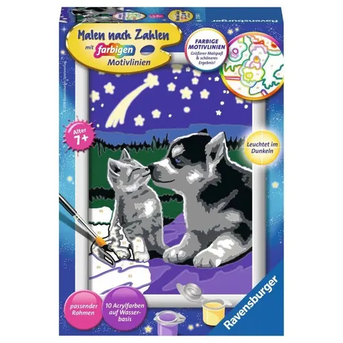 Produktbild Ravensburger CreArt, Malen nach Zahlen - Hund und Katze