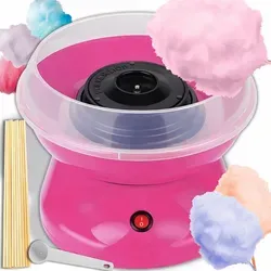 Zuckerwattemaschine Automat 500W mit 10 Stäbchen