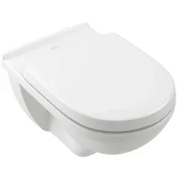 Villeroy und Boch O.Novo Wand Tiefspül WC 56601001 - Sanitäranlagen & Zubehör, wandhängendes WC mit wassersparendem AQUAREDUCT-System für nur 4,5 Liter Spülwasserbedarf.