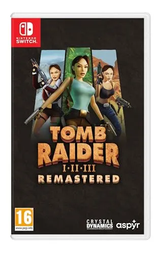 Just For Games Videospiel für Switch Tomb Raider I-III Remastered Starring Lara Croft - Marke EAN: 5056635609601