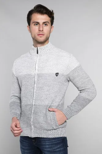 CARISMA Strickjacke mit Stehkragen und Farbverlauf - Cardigans - Vielseitige Strickjacke für jeden Anlass, ideal für lässige und elegante Looks, perfekt für modebewusste Männer.