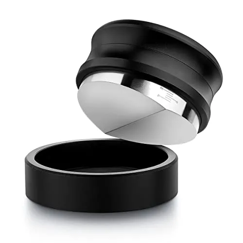 Normcore Distributor 53,3 mm | Coffee Leveling Tool | Kaffeepulver-Verteiler | Einstellung von 4-12 mm | Mahlkaffee-Verteiler als Set mit Aluminiumgriff Matte