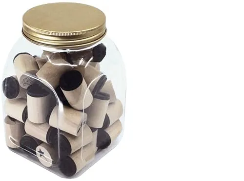 Artoz Stempelset – Holzstempel – „XMAS“ – 40 Stück – 20 x 28 mm – Ministempel – Motivstempel zum Basteln für Weihnachtsbriefe, Weihnachtskarten oder winterliche Grüße