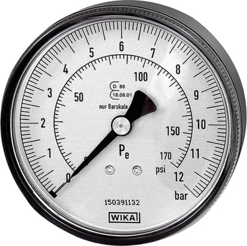 Manometer 80mm, ungeeicht, G 1/4