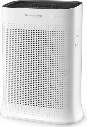 Rowenta Pure Air Genius PU3040 Luftreiniger - Effektiver Luftreiniger mit 4 Filterstufen, der bis zu 99,9% der Partikel filtert. Ideal für Räume bis 140m², leise im Betrieb und mit automatischer Geschwindigkeitsanpassung.