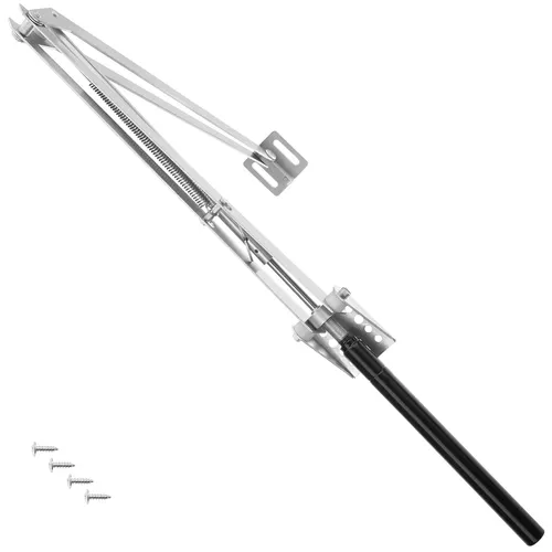 tectake Automatischer Fensteröffner für Gewächshaus - Fensteröffner für Gewächshäuser, sorgt automatisch für optimale Belüftung durch Temperatursteuerung (15° bis 35°C) und benötigt keinen Strom.