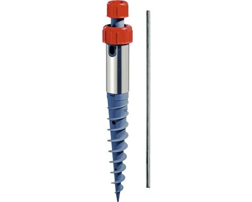 Produktbild Eindreh Bodenhülsen Set DuoFix für Sonnenschirme und Wäscheständer Ø 17 - 55 mm