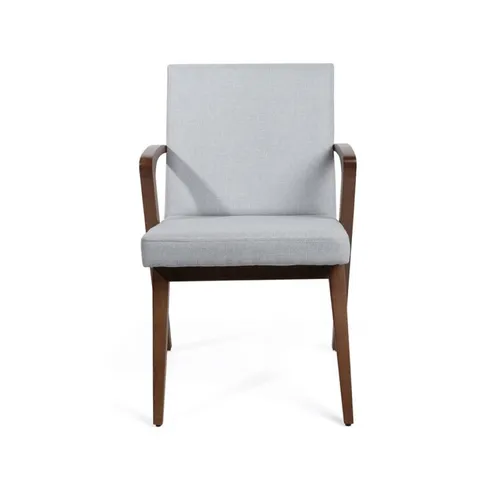 Esszimmer Stühle Holz Luxus Sessel Stuhl Weiß Lehnstuhl Wohnzimmer Möbel Neu