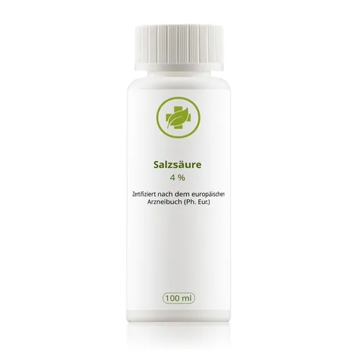 Salzsäure 4 % 100 ml pharmazeutisch Rein (Ph. Eur.)