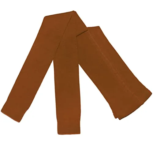 Weri Spezials Damen Leggings- Baumwolle - Warm und Modisch - in verschiedenen Muster- und Farbvariationen. (50-52, Ocker)