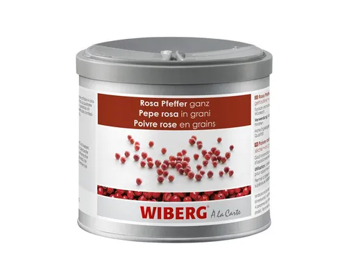 WIBERG Gewürz, Wiberg Rosa Pfeffer ganz getrocknet milder Geschmack Packung 160g