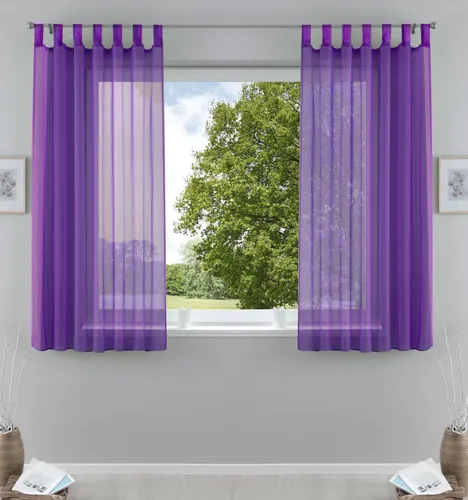 Vorhänge & Gardinen Lila von Gardinenbox