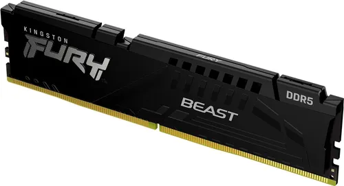 Kingston FURY Beast DDR5 Speicher 16GB 5600MT/s CL40 DIMM - DDR5 PC-RAM mit 16GB und 5600MT/s, bietet blitzschnelle Datenübertragung für Gaming und kreative Anwendungen.