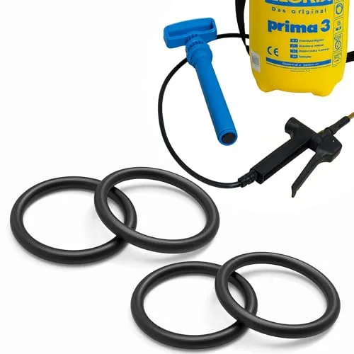 Sintrix Fab O-Ring Dichtung für Drucksprüher – kompatibel mit Gloria Prima & Primex – Ø38 mm innen / Ø48 mm außen – Gummidichtung für Drucksprühgerät & Gartenspritze – Ersatzteile passend für Prima 5
