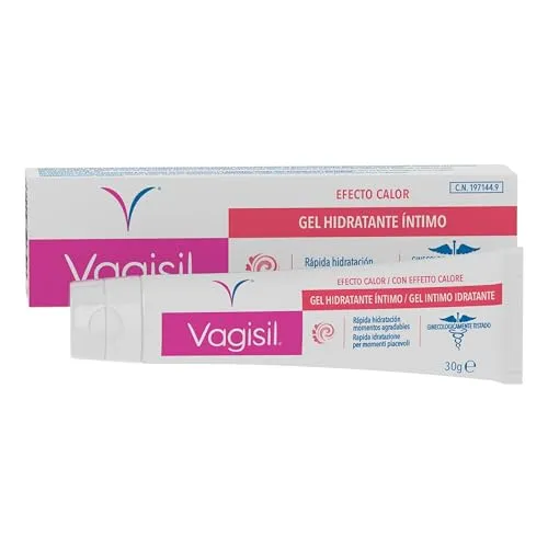 Vagisil Gel Hidratante íntimo Efecto Calor. Hidrata Y Reduce La Sequedad íntima, 30g