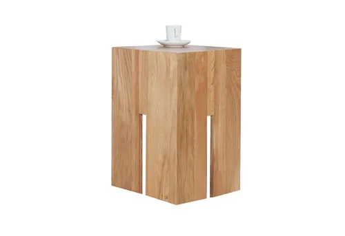 riess-ambiente Beistelltisch CASTLE 30cm natur von Riess-Ambiente