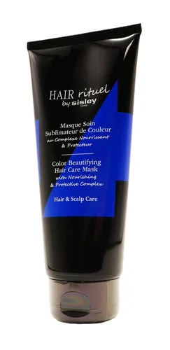 Sisley Hair Rituel Color Beautifying Hair Care Mask 200 ml - Nährende Maske für coloriertes Haar, revitalisiert und schützt die Haarfarbe für strahlenden Glanz.
