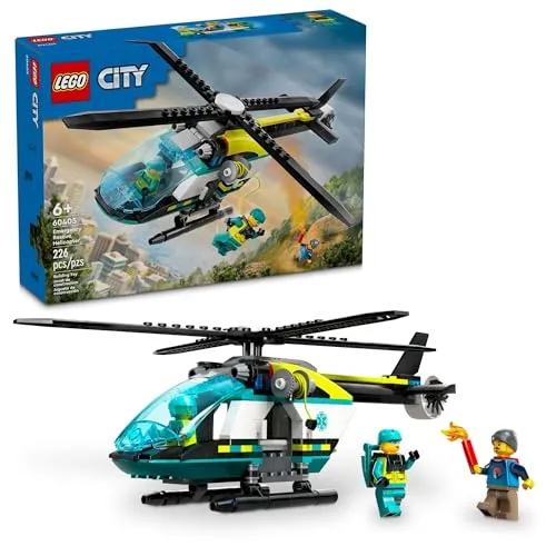 LEGO City Notfall-Rettungshubschrauber 60405