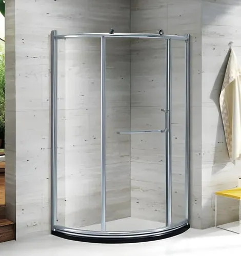 Eckdusche 90x90 cm – Elegante Duschkabine für Ihr Badezimmer - Moderne Eckdusche mit transparentem Glas, ideal für platzsparende Lösungen. Höhe von 195 cm und einfache Montage für Ihr Badezimmer.