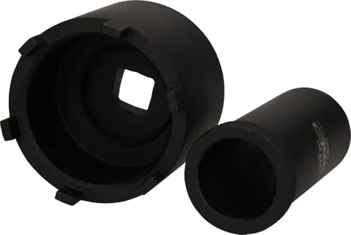 KS Tools 460.5630 Nutmuttern-Schlüssel-Satz für Mercedes, Ø 75 mm - Innensechskantschlüssel mit Führungsrohr, hohe Passgenauigkeit und robuste Ausführung für hohe Anzugs- und Lösedrehmomente.