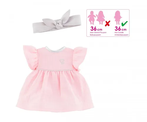 Corolle Puppen Zubehör MC Kleid + Haarband Neu