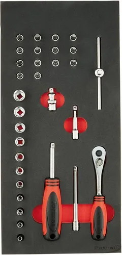 Werkzeugmodul 1/3 Steckschlüssel 1/4