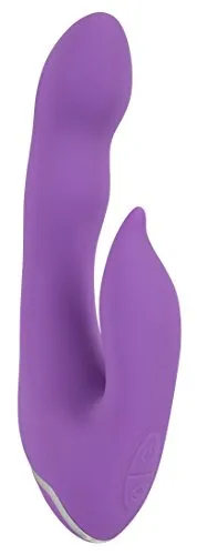 You2Toys Purple Vibe / G-Spot - G-Punkt- und Klitoris -Reizer für sie, softer Stimulator mit 7 Vibrationsstufen, 2-Motoren-Vibrator für sie, lila