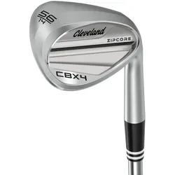 Cleveland Wedge CBX4 ZipCore Tour Satin - Vielseitiger Golf-Wedge für präzise Schläge rund ums Grün. Die innovative ZipCore-Technologie sorgt für optimale Kontrolle und Fehlertoleranz, ideal für alle Spielstile.