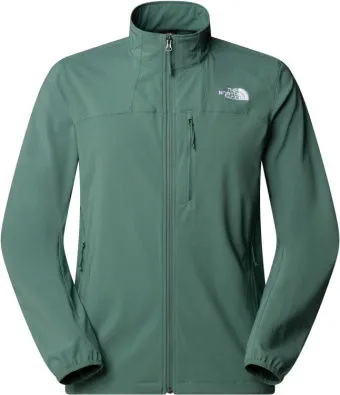 The North Face Nimble Jacket - Softshelljacke in Türkis, Gr XL - Wetterfeste Softshelljacke ohne Kapuze für Wanderungen und Abenteuer in der Natur - winddicht, mit DWR-Imprägnierung für optimalen Schutz.